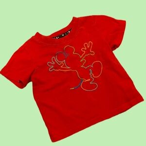 Embroidered Mickey Mouse Disney Tee